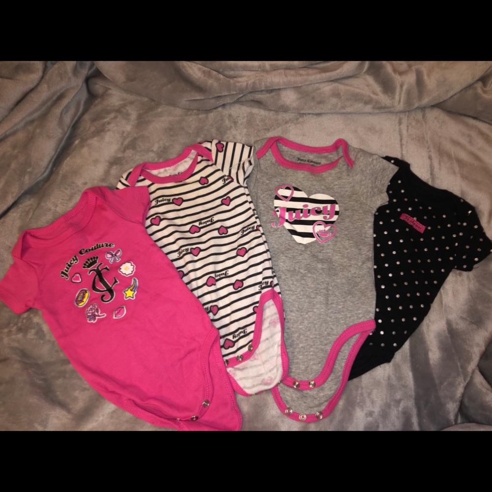 Juicy couture onesies